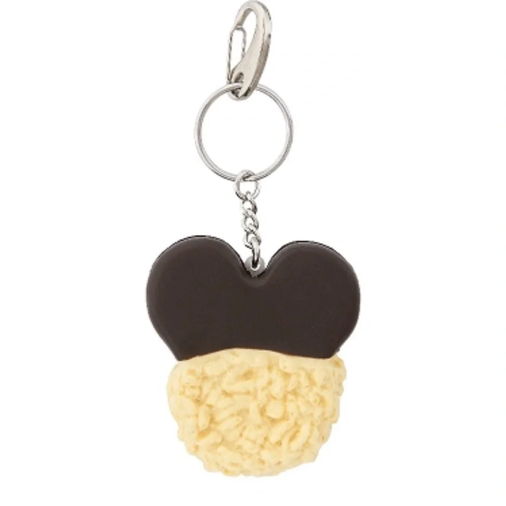 Disney Mickey Mouse Icon Foam Keychain - Rice Krispy Treat/chocolate ears